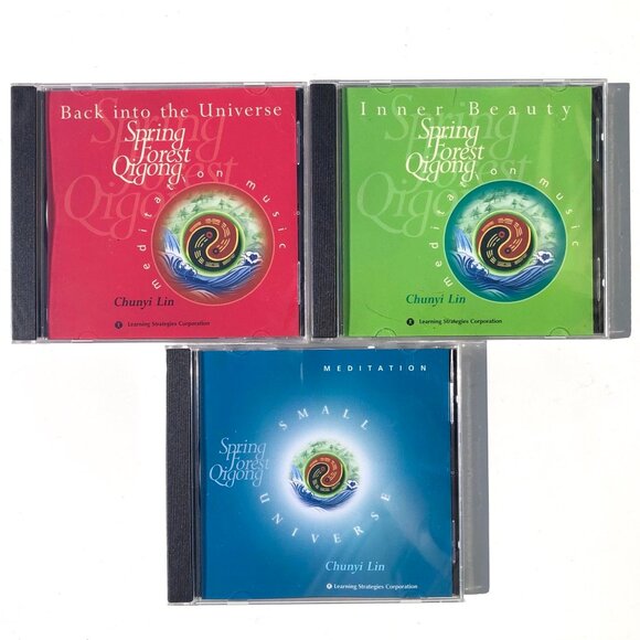 Spring Forest Qigong for Health by Chunyi Lin CD DVD Book Set Lot Meditation - Picture 14 of 15